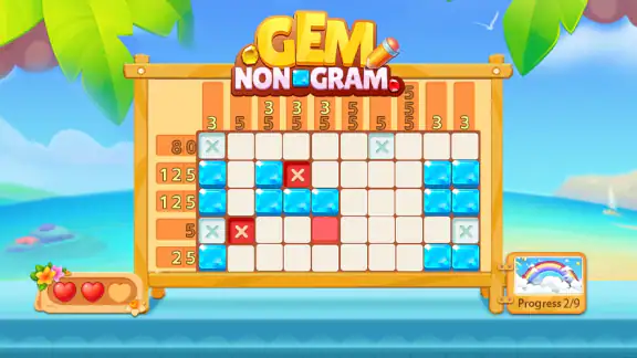 Gem Nonogram screenshot