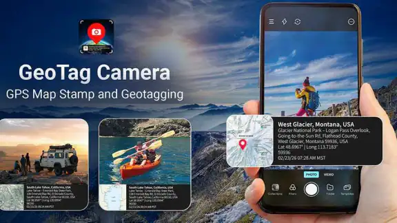 GeoTag Camera – GPS Map Stamp screenshot