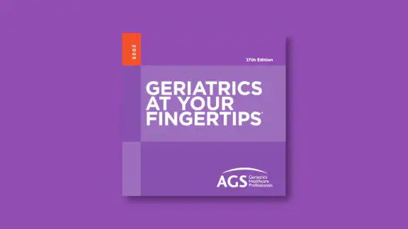 Geriatrics At Your Fingertips screenshot