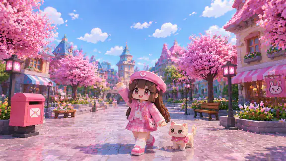 GIRLCRAFT : Cute Girl Crafting screenshot