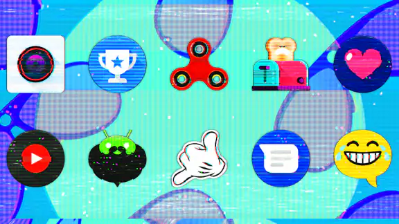 Glitch Icon Pack screenshot