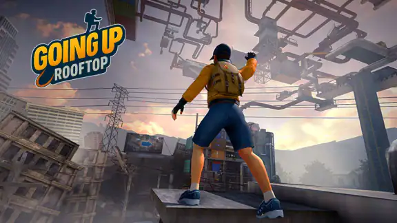 Going Up Rooftop - Parkour 3D screenshot