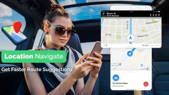GPS, Maps Driving Directions screenshot