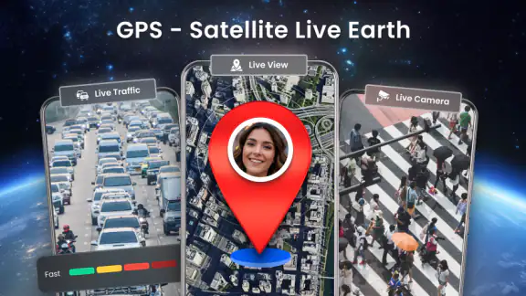 GPS - Satellite Live Earth screenshot