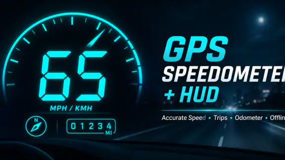 GPS Speedometer HUD - Odomiter screenshot
