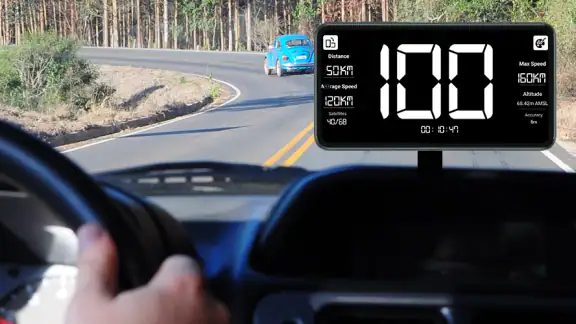 GPS Speedometer:Bilis at Haba screenshot