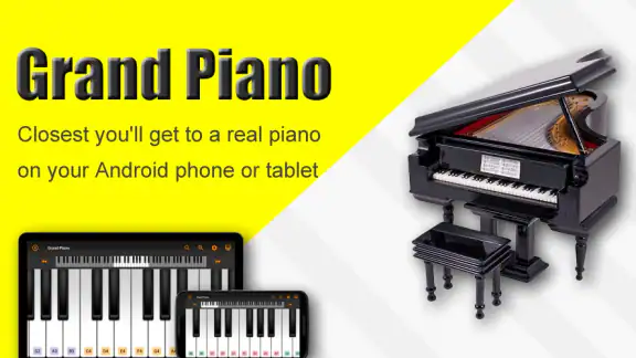 Grand Piano and Keyboard screenshot