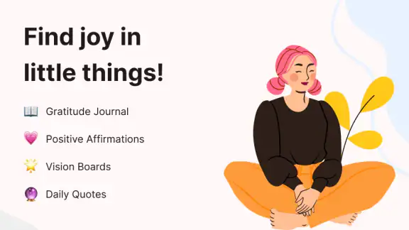 Gratitude: Self-Care Journal screenshot