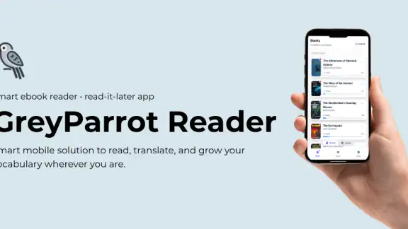 GreyParrot Reader | EPUB, MOBI screenshot
