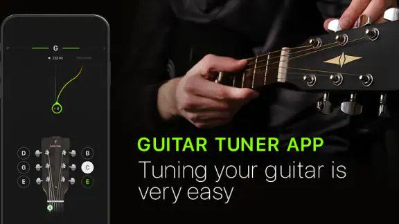 Guitar Tuner, GuitarTunio screenshot