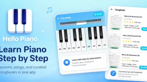 Hello Piano: Learn & Play screenshot