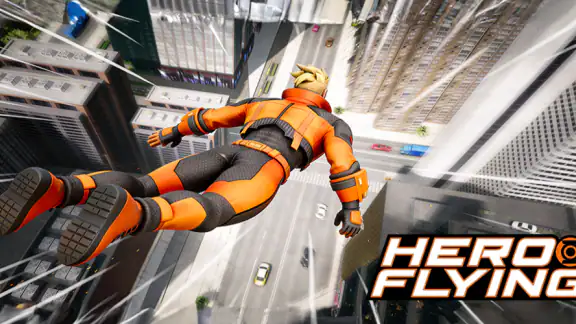Hero Flying City Simulator screenshot