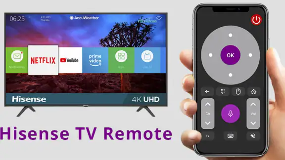 Hisense TV Remote screenshot