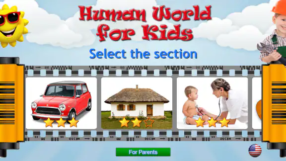 Human World for Kids screenshot