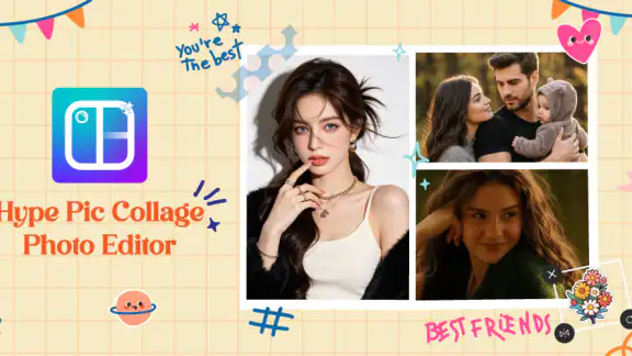 Hype Pic Collage: Photo Editor screenshot