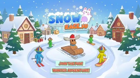 Ice Runner Battle: Snow Race screenshot