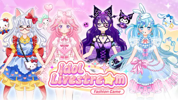 Idol Livestream: Fashion Game screenshot