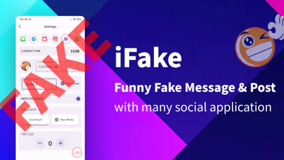 iFake: Fake Chat Messages screenshot