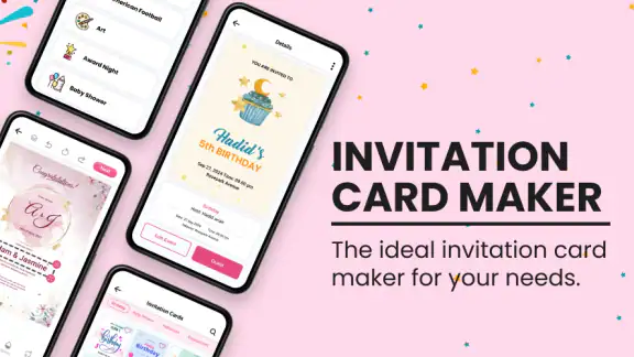 Invitation Maker & Card Design screenshot