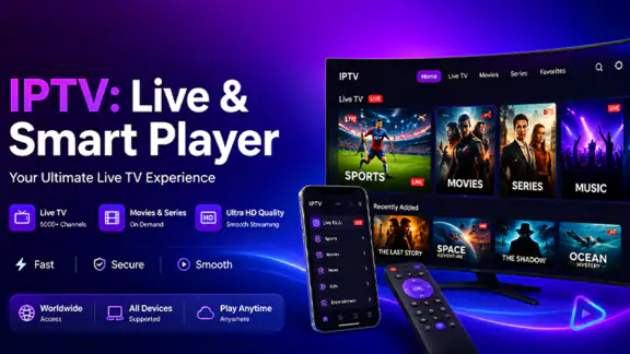IPTV: Live & Smart Player screenshot