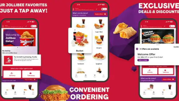 Jollibee Qatar screenshot