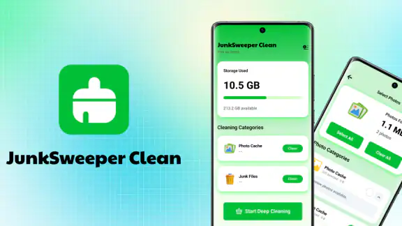 JunkSweeper Clean screenshot