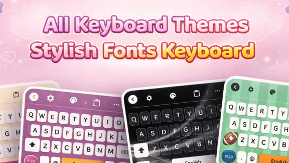 Keyboard: Theme Font Emoji screenshot