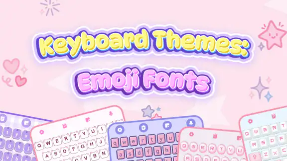 Keyboard Themes: Emoji Fonts screenshot