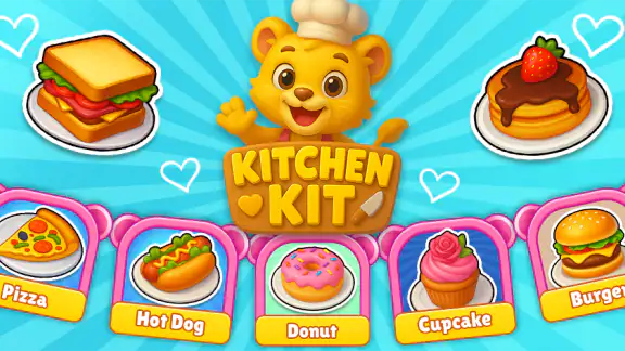 Kitchen Set - Toy Cooking Game screenshot
