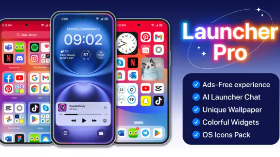 Launcher OS™ Pro screenshot