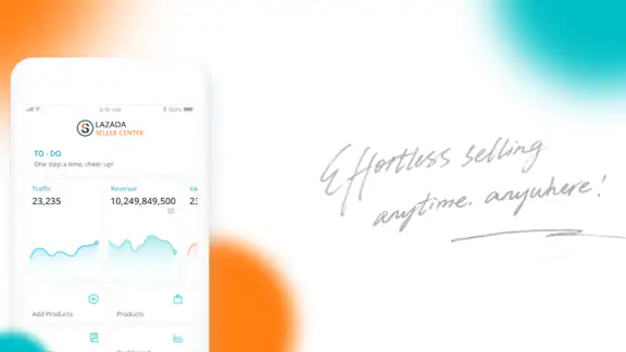 Lazada Seller Center screenshot