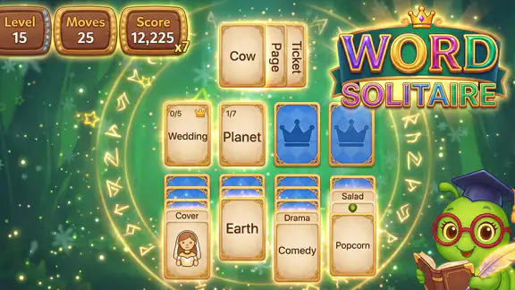 Lexy Word Solitaire: Card Game screenshot
