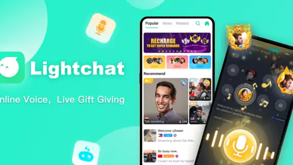 LightChat -Voice Chat & Meet screenshot