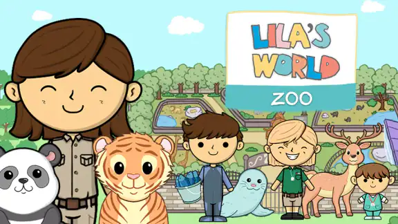 Lila's World: Zoo Animal Games screenshot