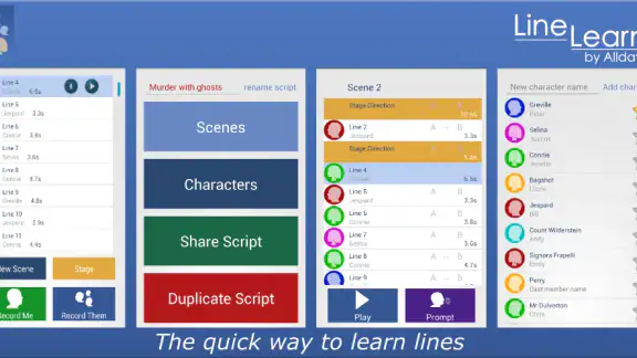 LineLearner screenshot