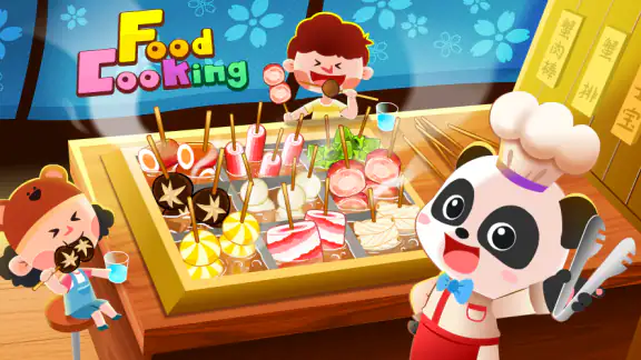 Little Panda's Food Cooking screenshot