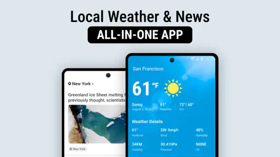 Local Weather News - Radar screenshot