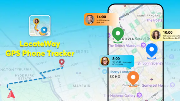 LocateWay: GPS Phone Tracker screenshot