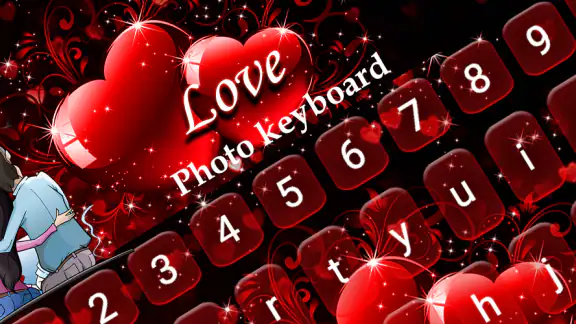 Love Photo Keyboard Theme 2023 screenshot