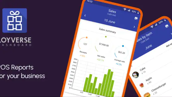 Loyverse Dashboard for POS screenshot