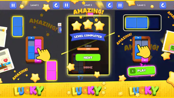 Lucky Block Slide screenshot