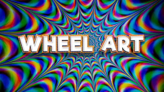 Magic Wheel - Spin Art Drawing screenshot