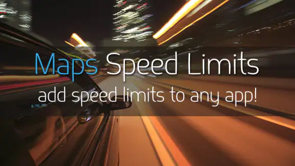 Maps Speed Limits & Alerts screenshot