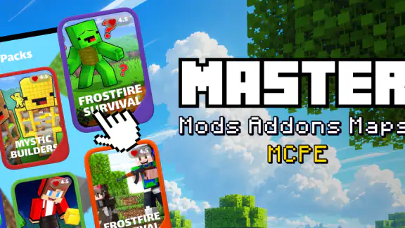 Master Mods Addons Maps MCPE screenshot