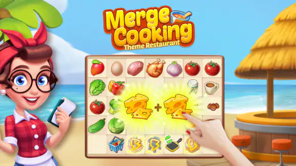 Merge Cooking:Theme Restaurant screenshot