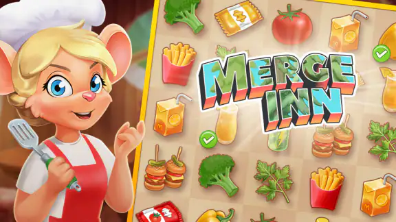 Merge Inn - Cafe Merge Game screenshot