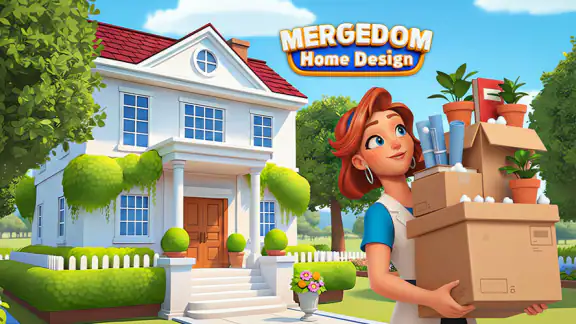 Mergedom: Home Design & Merge screenshot