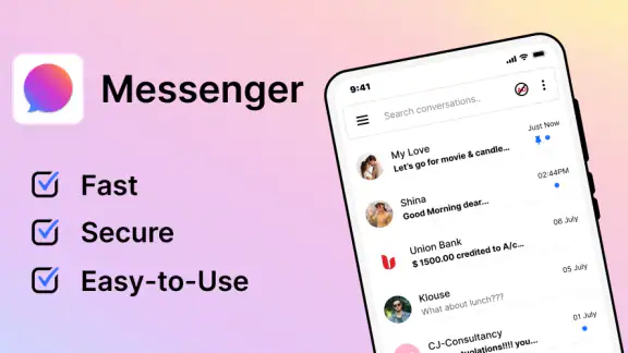 Messages: SMS, Messenger Home screenshot