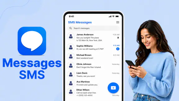 Messages: SMS Text Messenger screenshot