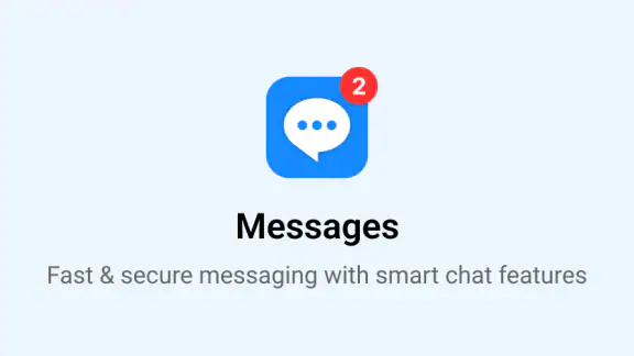 Messages: Text SMS screenshot